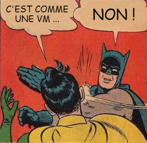 docker n est pas VM