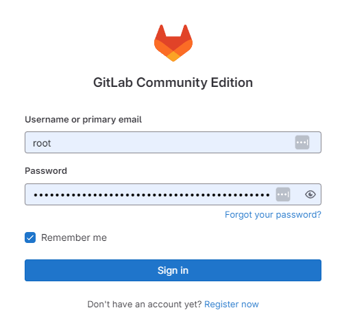 gitlab login
