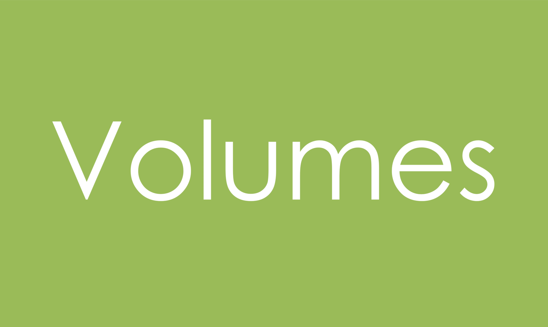 volumes